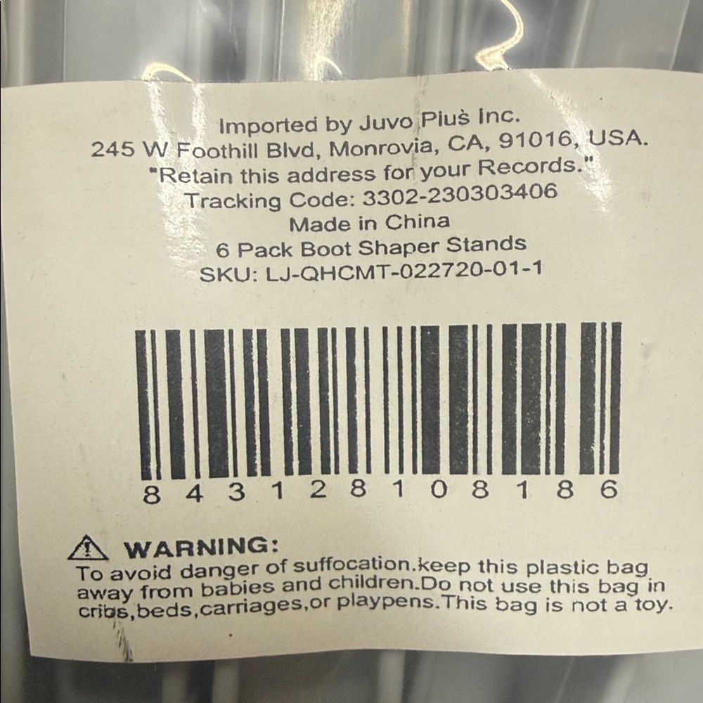 6 in each Gray boot shaper packs - Picture 4 of 5